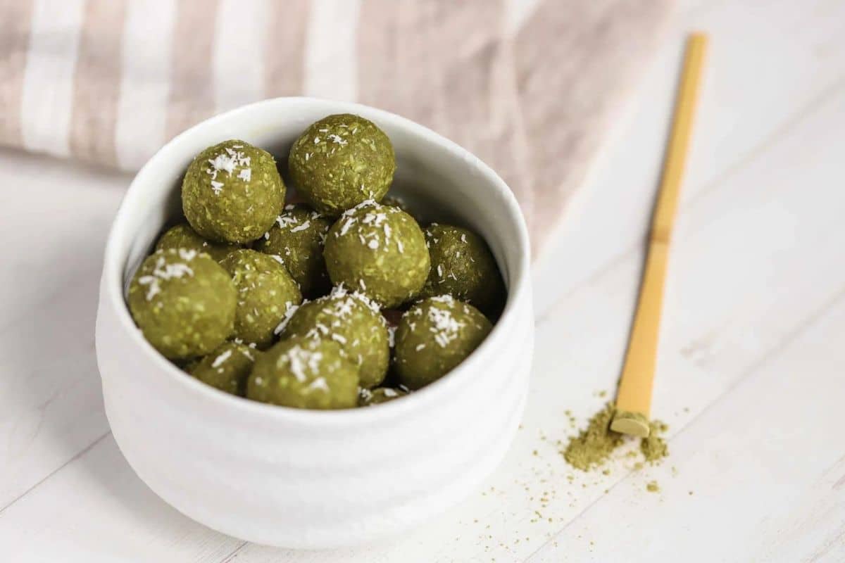 Matcha Energy Bites