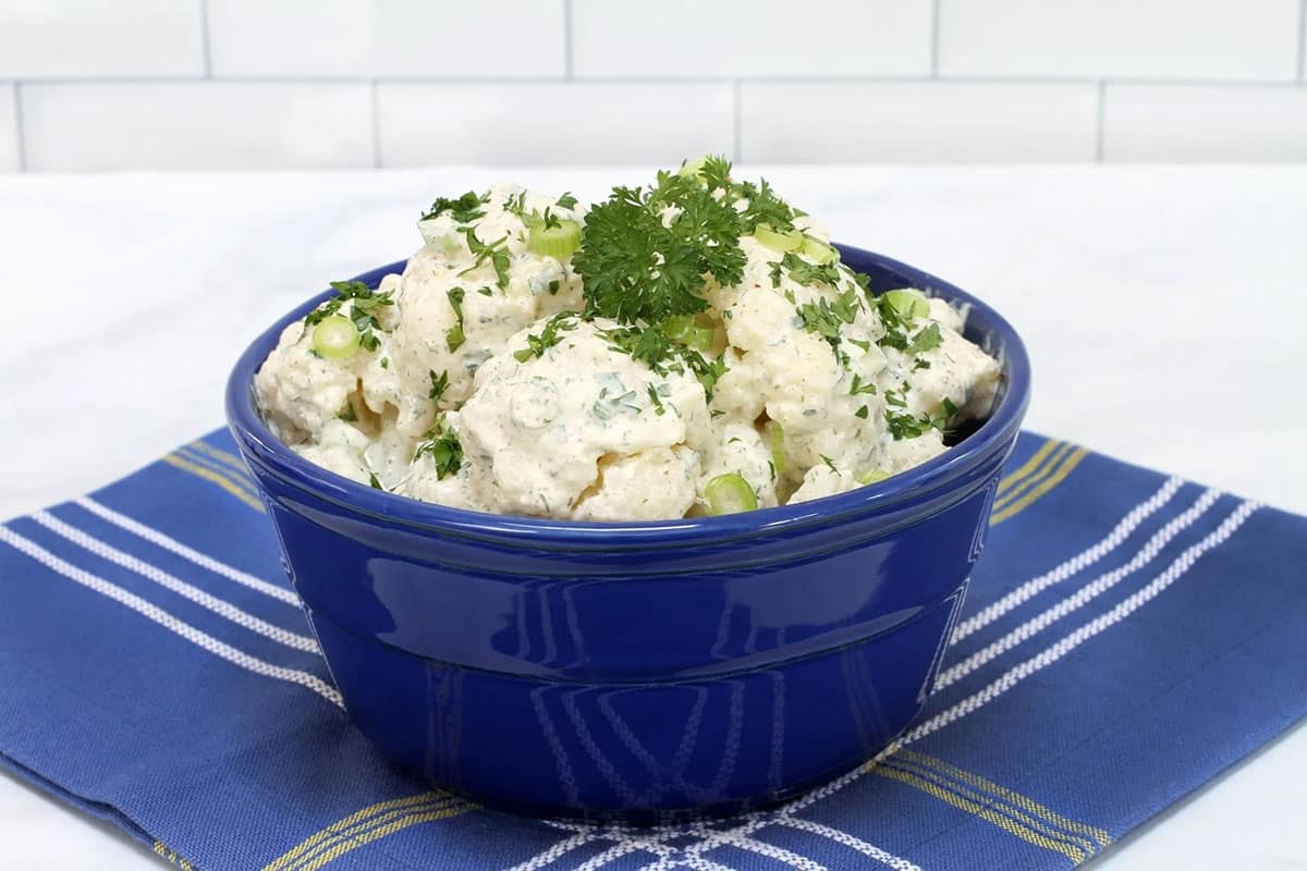 cauliflower potato salad