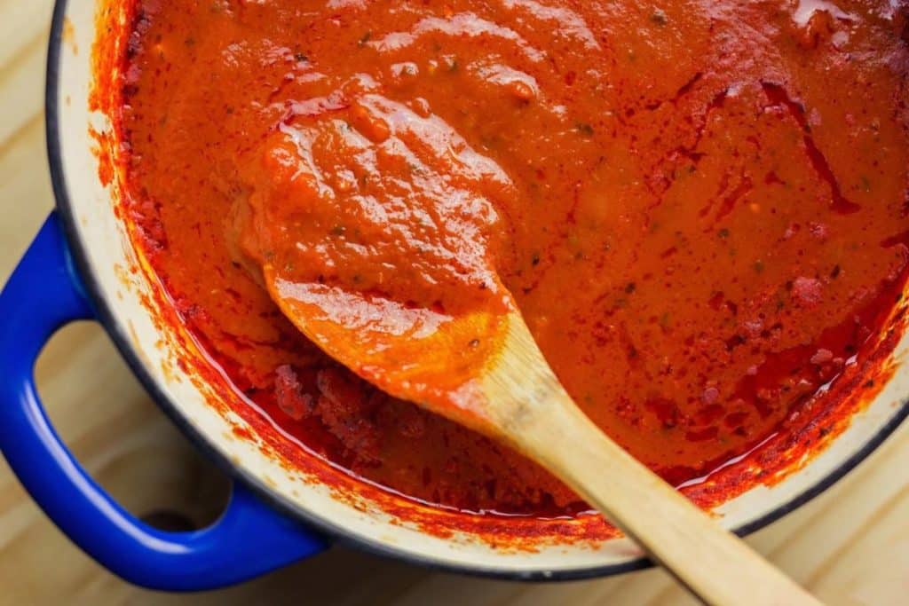 homemade marinara