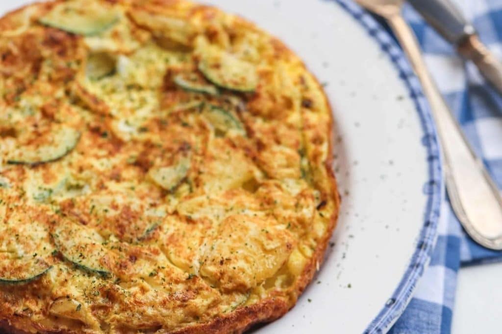 spanish zucchini tortilla