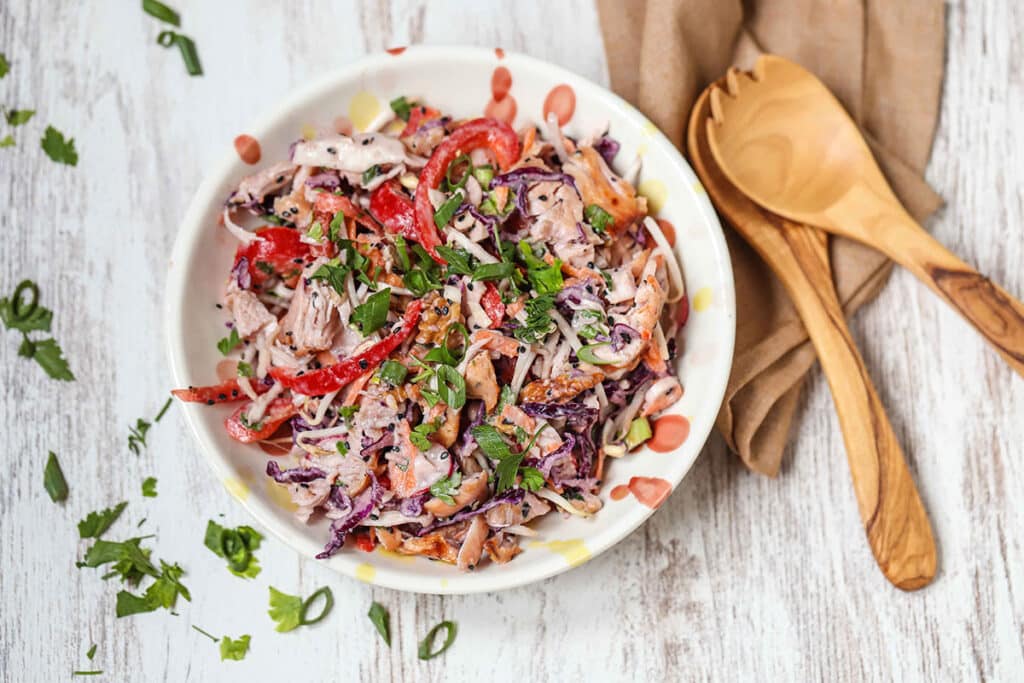 low carb turkey salad