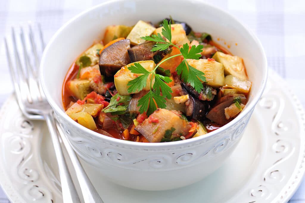 Roasted Eggplant Tomato Soup